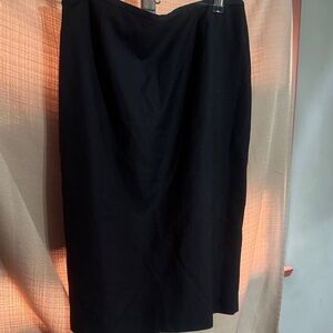 Calvin Klein Classic Black Midi Skirt-99